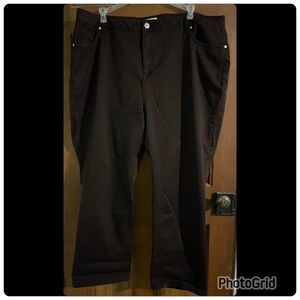 Catherine’s Chocolate Sateen Stretch 28W